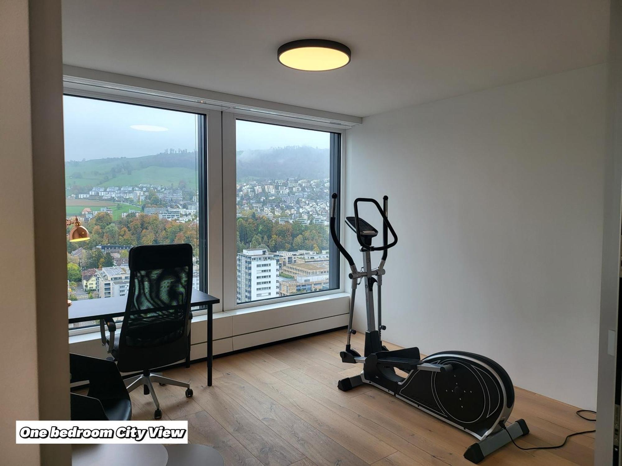 Park Tower City View Apartments Цуг Экстерьер фото