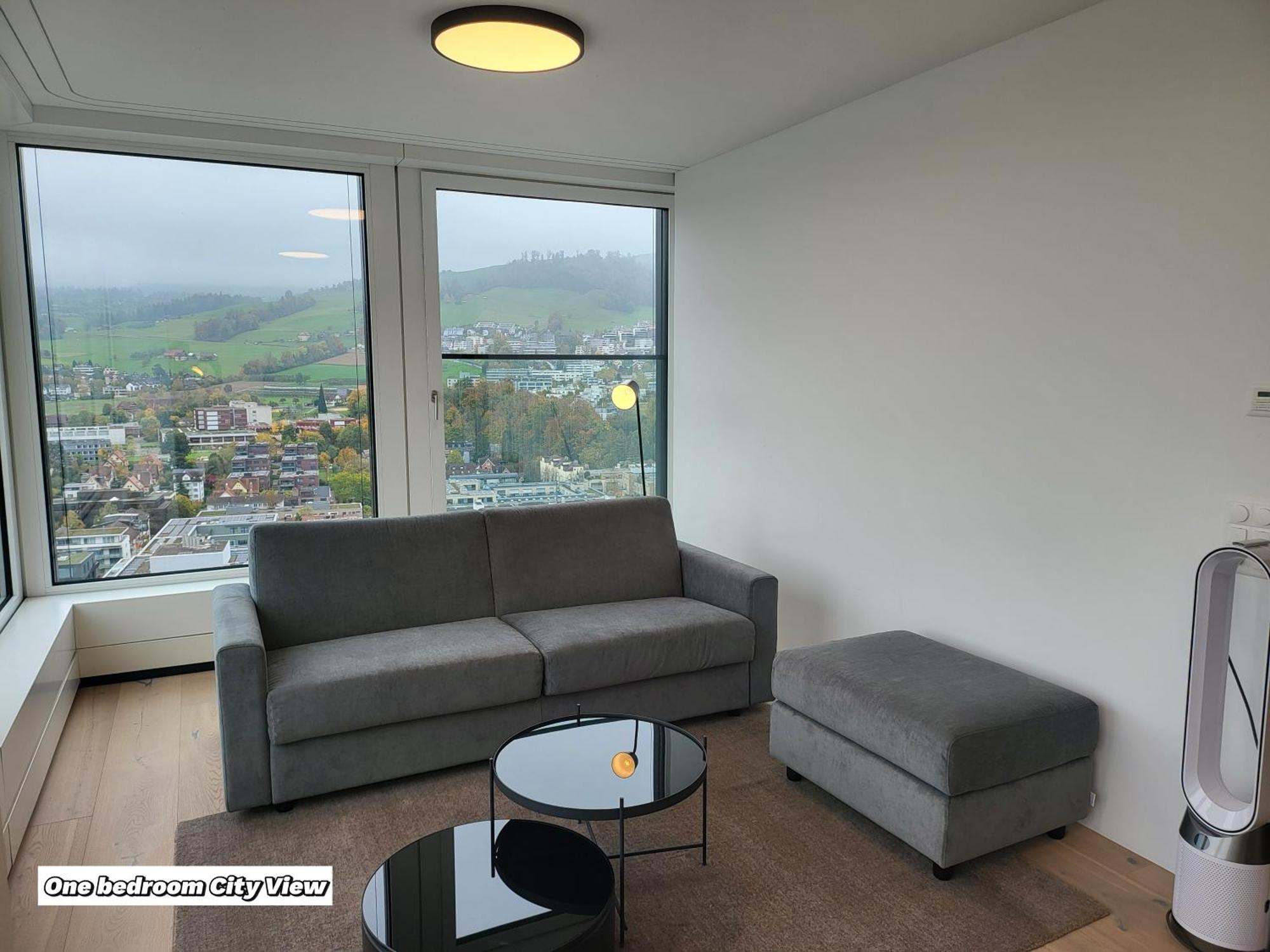 Park Tower City View Apartments Цуг Экстерьер фото