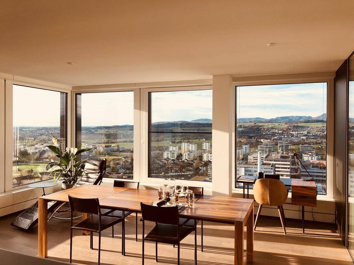 Park Tower City View Apartments Цуг Экстерьер фото
